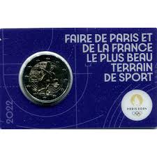foto 2022 Francia - 2 Euro Olimpiadi Parigi 2024 (coincard viola)