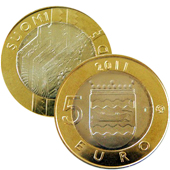 foto Finlandia 2011 - 5 euro Province storiche: Uusimaa