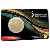 foto 2025 Belgio - 2 euro Circuito di Spa-Francorchamps coincard (lato olandese) 