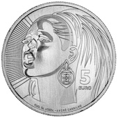 foto 2025 Portogallo - 5 euro Simone de Oliveira