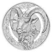 foto Austria 2025 - 20 euro Argento Capricorno (nuova serie)