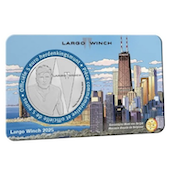 foto Belgio 2025 - 5 Euro Largo Winch in coincard