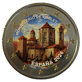 foto Spagna 2026 - 2 Euro Monastero di Santa Maria di Poblet