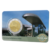 foto Finlandia 2026 - 2 euro Architetti Raili e Reima Pietilä coincard (versione inglese)