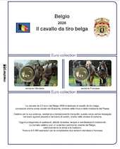 foto Aggiornamento Masterphil 2,5 euro Belgio 2026 - Cavalli in Coincard