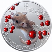 foto San Marino 2026 - 10 euro Fauna di San Marino: Moscardino